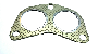 View Catalytic Converter Gasket. Exhaust Pipe to Manifold Gasket (Front). Full-Sized Product Image